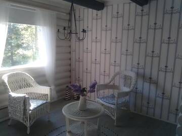 Фото номера One-Bedroom Chalet (Pets Allowed) Комплексы для отдыха с коттеджами/бунгало Mansikkaniemen Lomamökit г. Tiemassaari 3