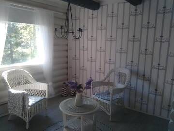 Фото номера One-Bedroom Chalet (Pets Allowed) Комплексы для отдыха с коттеджами/бунгало Mansikkaniemen Lomamökit г. Tiemassaari 7